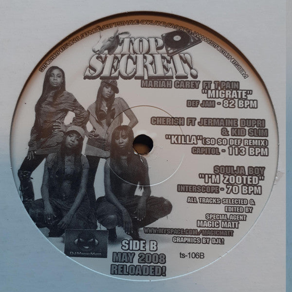 Various : Top Secret! - May 2008 Reloaded! (12", Comp)