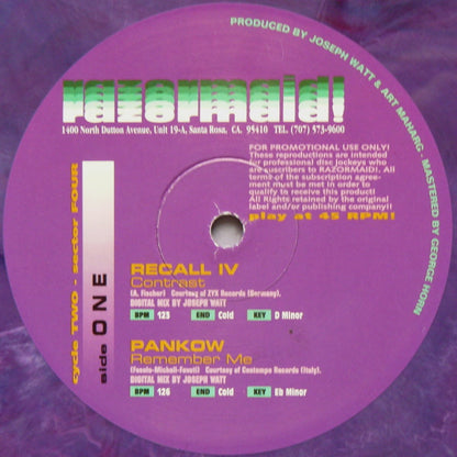 Various : Cycle Two - Sector Four (2x12", Promo, Pur)
