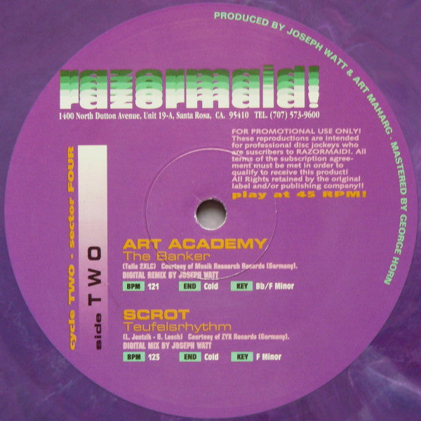 Various : Cycle Two - Sector Four (2x12", Promo, Pur)