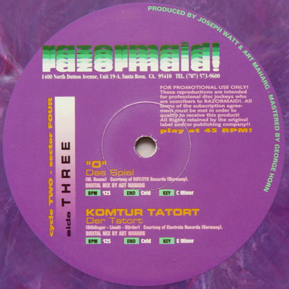 Various : Cycle Two - Sector Four (2x12", Promo, Pur)
