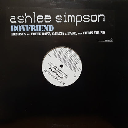 Ashlee Simpson : Boyfriend (Remixes) (12", Promo)