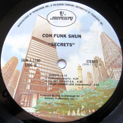 Con Funk Shun : Secrets (LP, Album, Pit)