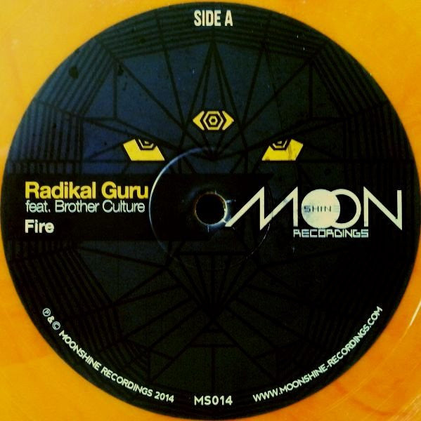 Radikal Guru Feat. Brother Culture : Fire (12", Ltd, Yel)