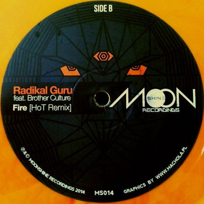 Radikal Guru Feat. Brother Culture : Fire (12", Ltd, Yel)