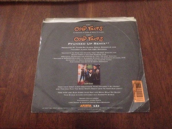 Too Nice : Cold Facts (7")