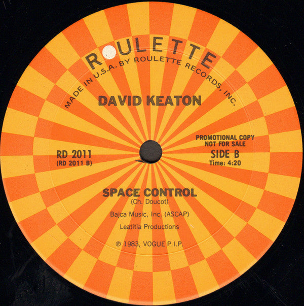 David Keaton : Gloria  (12", Promo)