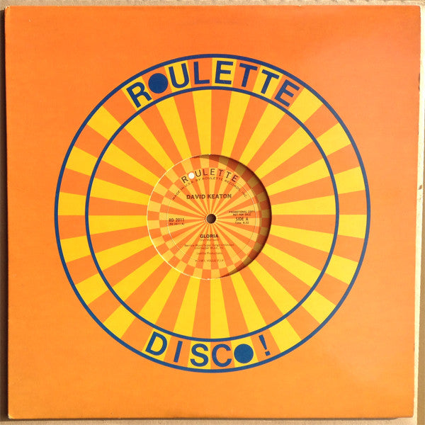 David Keaton : Gloria  (12", Promo)