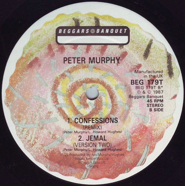 Peter Murphy : Should The World Fail To Fall Apart (12", Single)