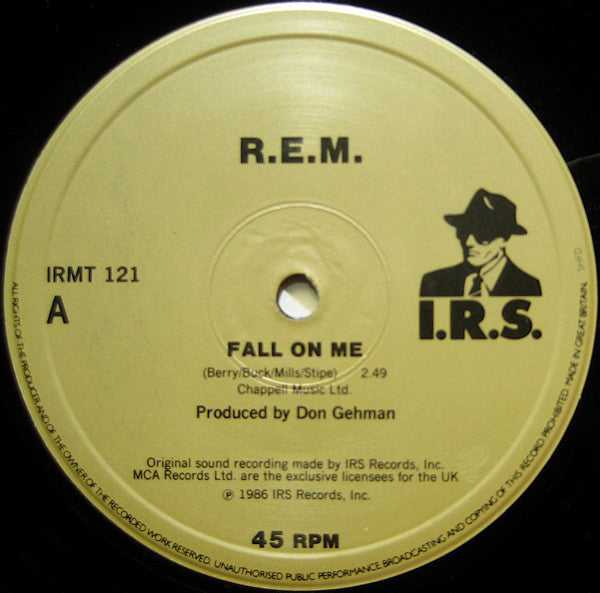 R.E.M. : Fall On Me (12", Single)