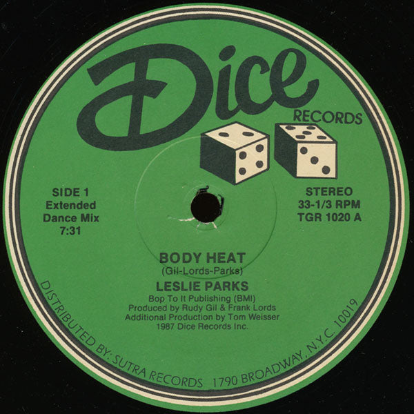 Leslie Parks : Body Heat (12")