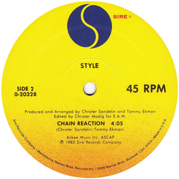 Style (4) : Telephone (12", Maxi)