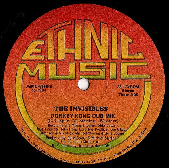 The Invisibles (2) : Donkey Kong (Catch You In The Break) (12")