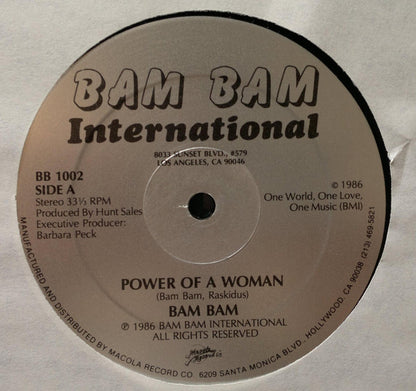 Bam Bam* : Power Of A Woman / Mr. Heartbreaker (12")