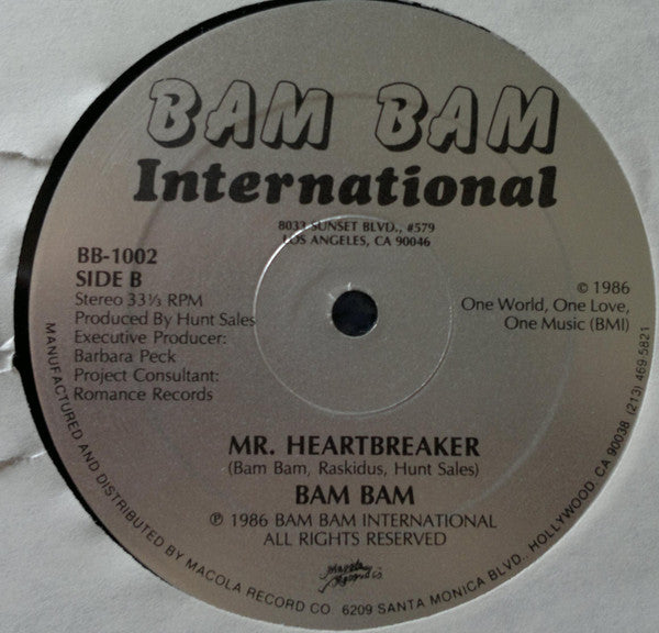 Bam Bam* : Power Of A Woman / Mr. Heartbreaker (12")