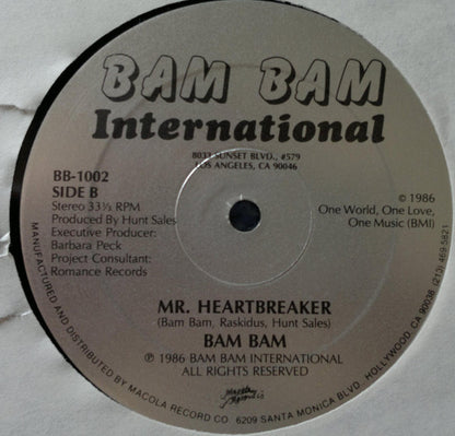 Bam Bam* : Power Of A Woman / Mr. Heartbreaker (12")
