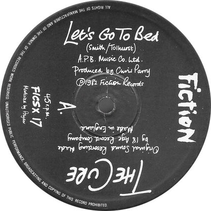 The Cure : Let's Go To Bed (12", Single)