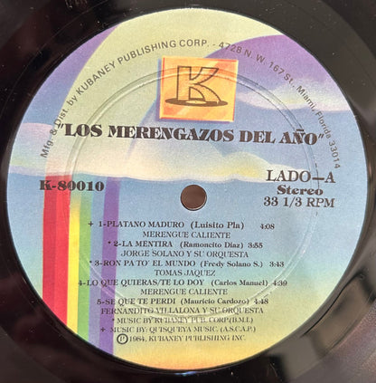 Various : Los Merengazos Del Año  (LP, Comp)