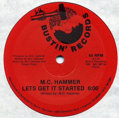 M.C. Hammer* : Let's Get It Started (12")