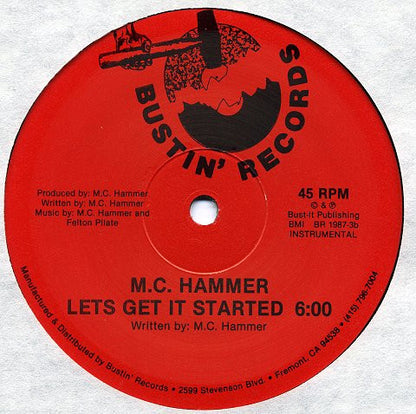 M.C. Hammer* : Let's Get It Started (12")