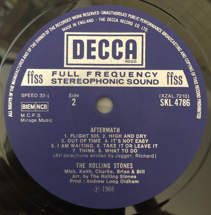 The Rolling Stones : Aftermath (LP, Album, RP)