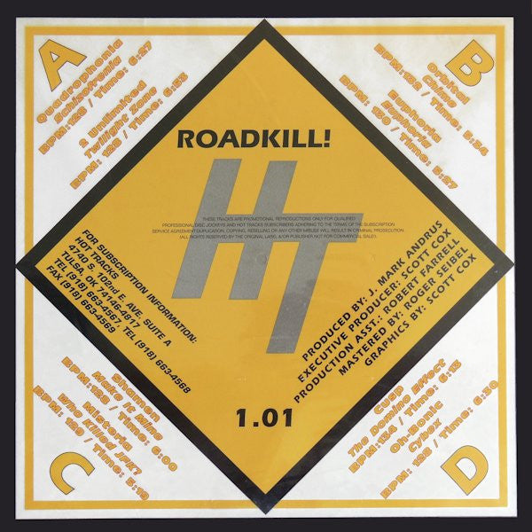 Various : Hot Tracks - Roadkill! 1.01 (2x12", Comp, Promo)