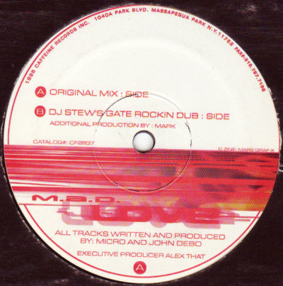 M.A.D. (7) : Love (12")