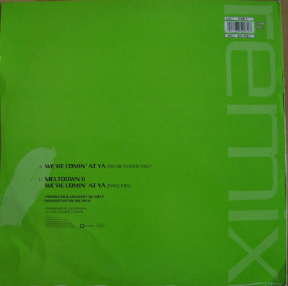 Quartz (2) : We're Comin' At Ya (Remix) (12")