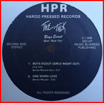The Talk : Boys Scout (Girls Night Out) (12")