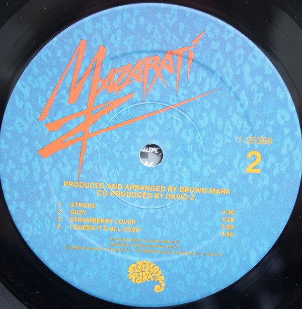 Mazarati : Mazarati (LP, Album, All)