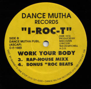 I-Roc-T : Work Your Body (12")