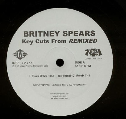 Britney Spears : Key Cuts From Remixed (12")