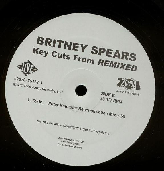 Britney Spears : Key Cuts From Remixed (12")