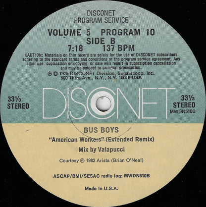 Various : Volume 5 Program 10 (2x12")