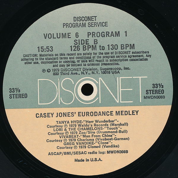 Various : Volume 6 Program 1 (2x12", P/Mixed)