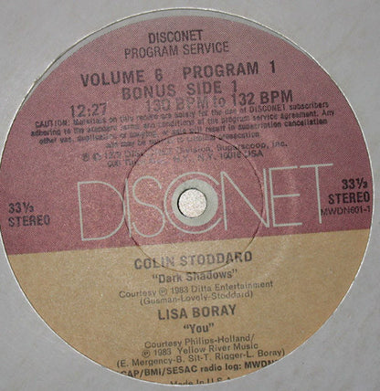 Various : Volume 6 Program 1 (2x12", P/Mixed)