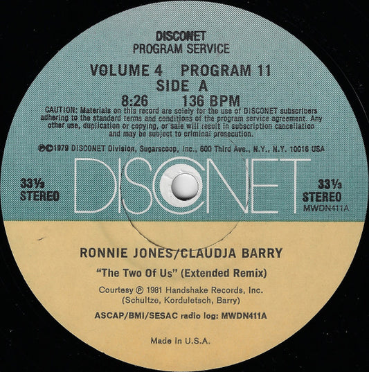 Various : Volume 4 Program 11 (2x12", P/Mixed)