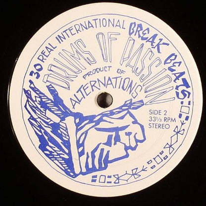 Alternations (2) : Break Beats - Drums Of Passion Vol. 4 (12")