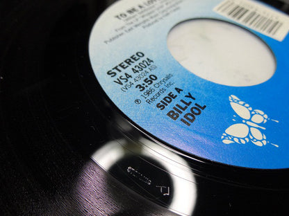 Billy Idol : To Be A Lover (7", Single, Styrene, Pit)