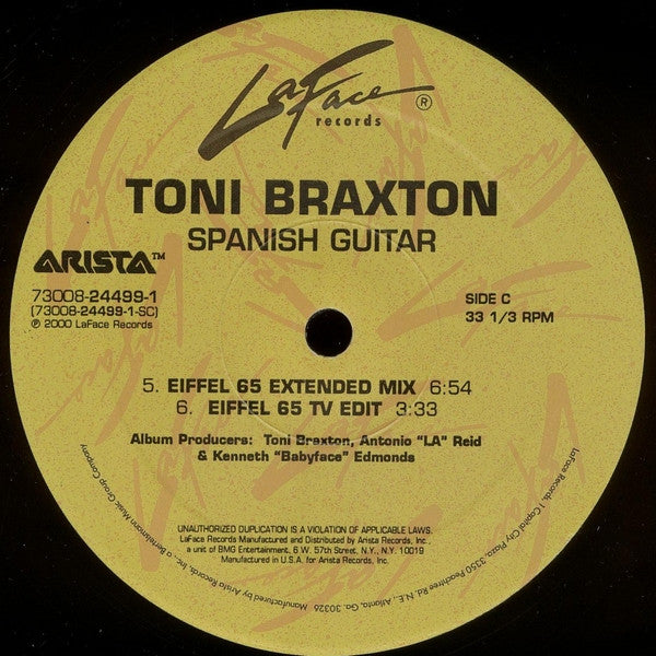 Toni Braxton : Spanish Guitar (2x12")