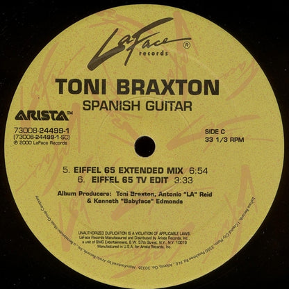Toni Braxton : Spanish Guitar (2x12")