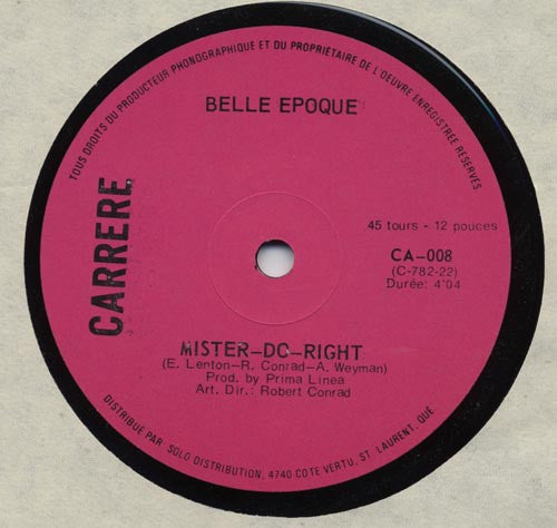 Belle Epoque : Bamalama (12")