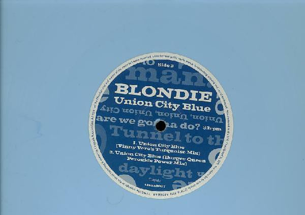 Blondie : Union City Blue (12", Maxi, Lig)