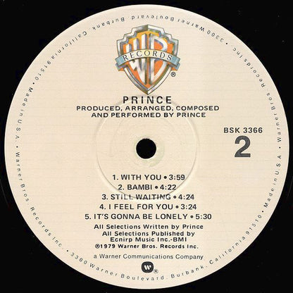 Prince : Prince (LP, Album, Win)