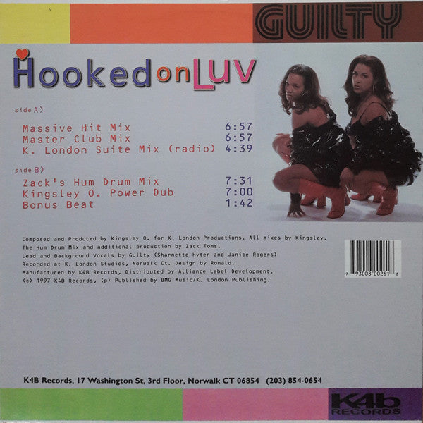 Guilty (2) : Hooked On Luv (12")