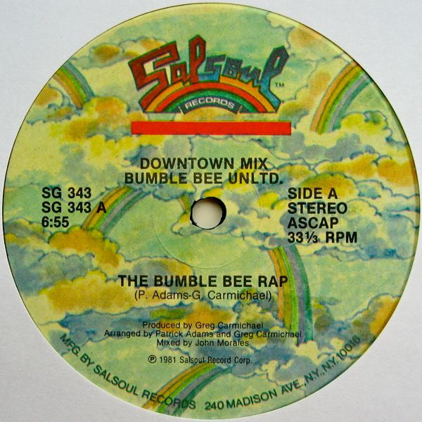 Bumblebee Unlimited : The Bumble Bee Rap (12", Single)
