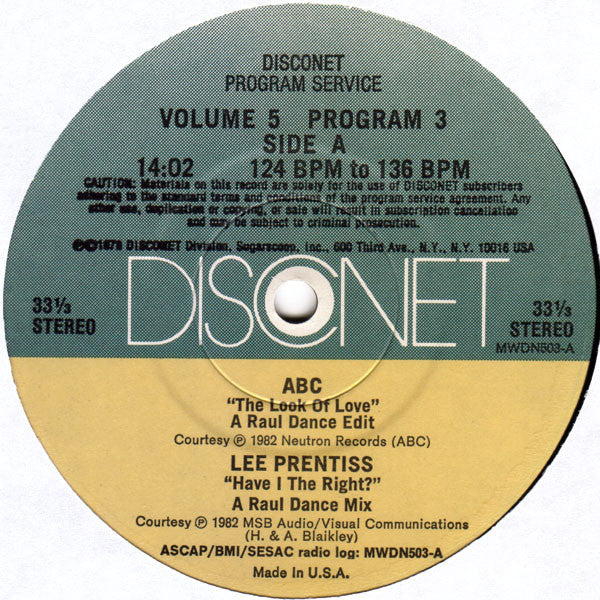 Various : Volume 5 Program 3 (2x12")