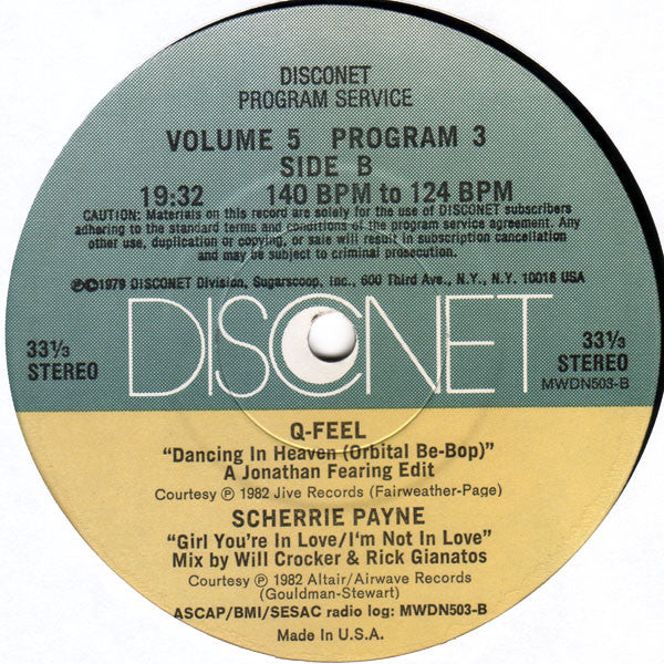Various : Volume 5 Program 3 (2x12")