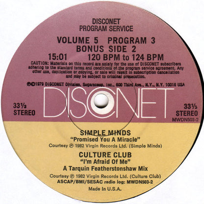 Various : Volume 5 Program 3 (2x12")