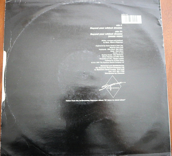 Lonnie Gordon : Beyond Your Wildest Dreams (12")