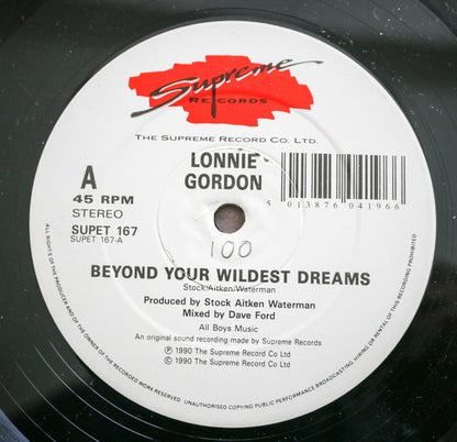 Lonnie Gordon : Beyond Your Wildest Dreams (12")